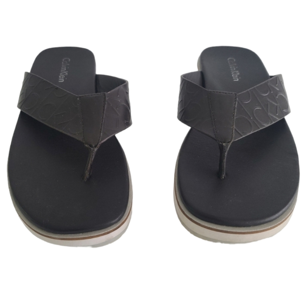 Calvin Klein Men's Deano Thong Sandals Size 9.5
